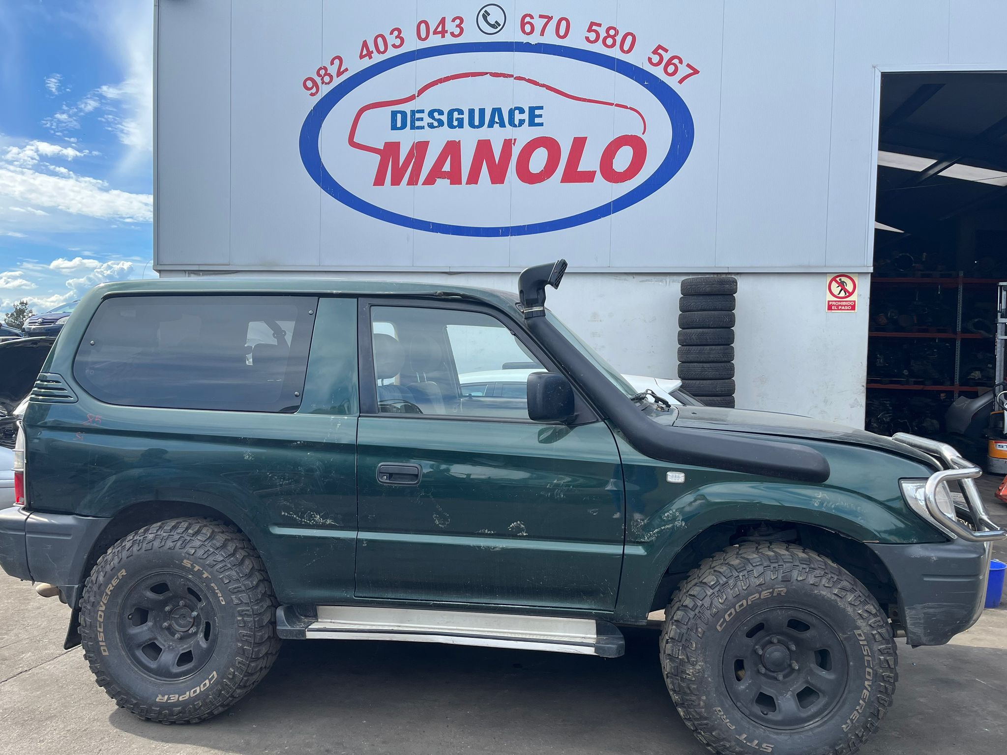 Inicio, Desguaces Manolo